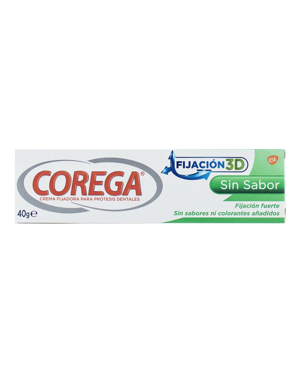 Creme de fixação dentaduras postiças sem sabor 40 g 2
