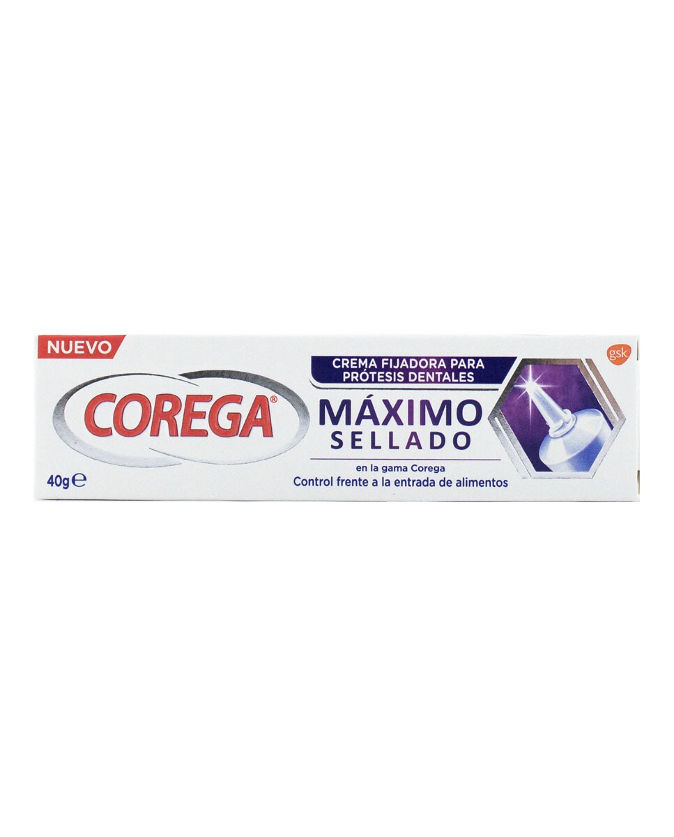 Creme fixador para dentaduras postiças Máxima selagem 40 g 2