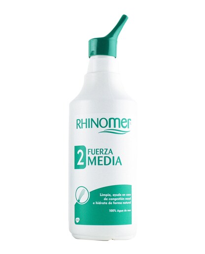 Imagen 0 de Spray nasal de agua de mar isotónica Fuerza Media F2 135 ml Rhinomer