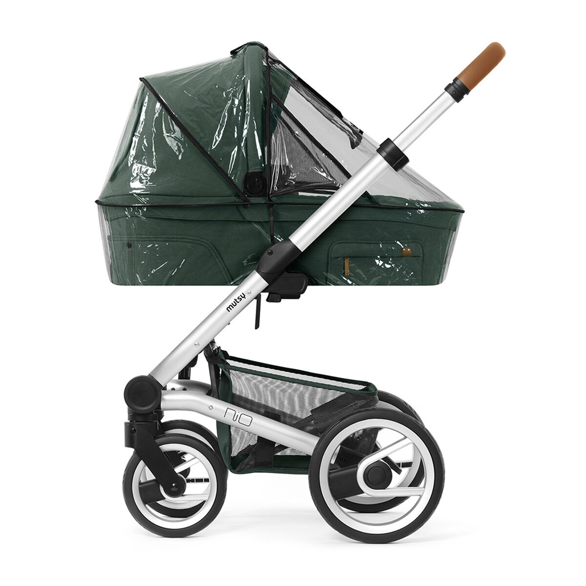 Mutsy - Protector De Lluvia Para Capazo Nio Transparente