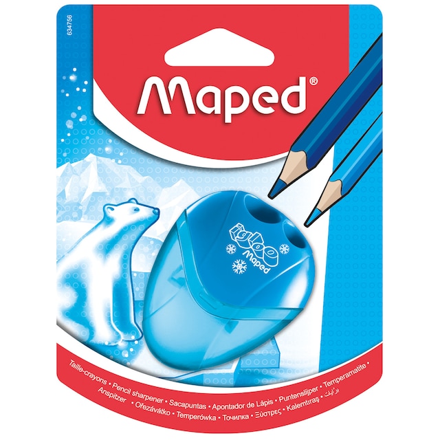 Imagen 0 de Sacapuntas Igloo 2 Usos Maped Surtido