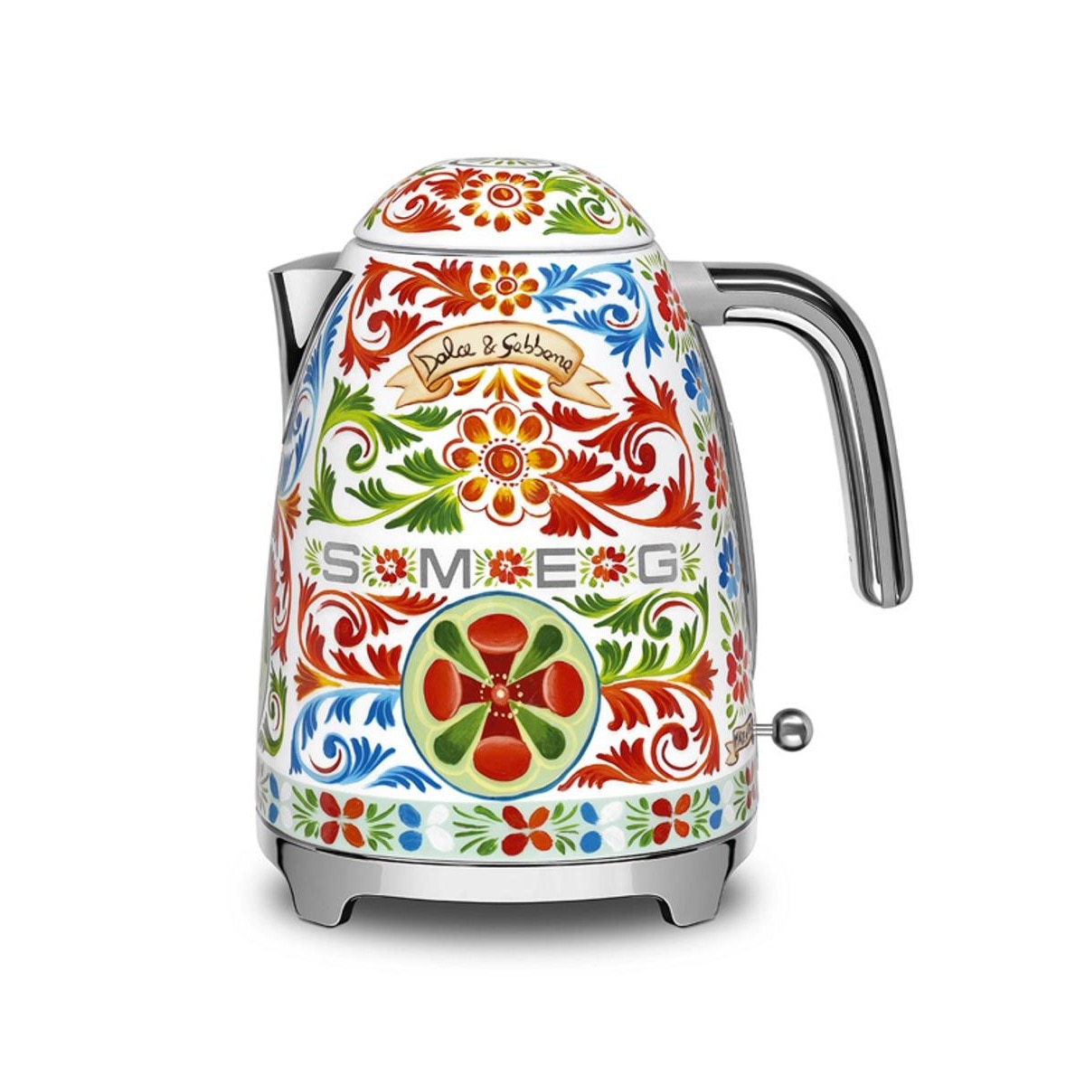 Jarro Elétrico Smeg Anni 50 KLF03DGEU Dolce&Gabbana Sicily Is My Love de 2400 W e de 1,7 Litros - Multicor Multicolor-1