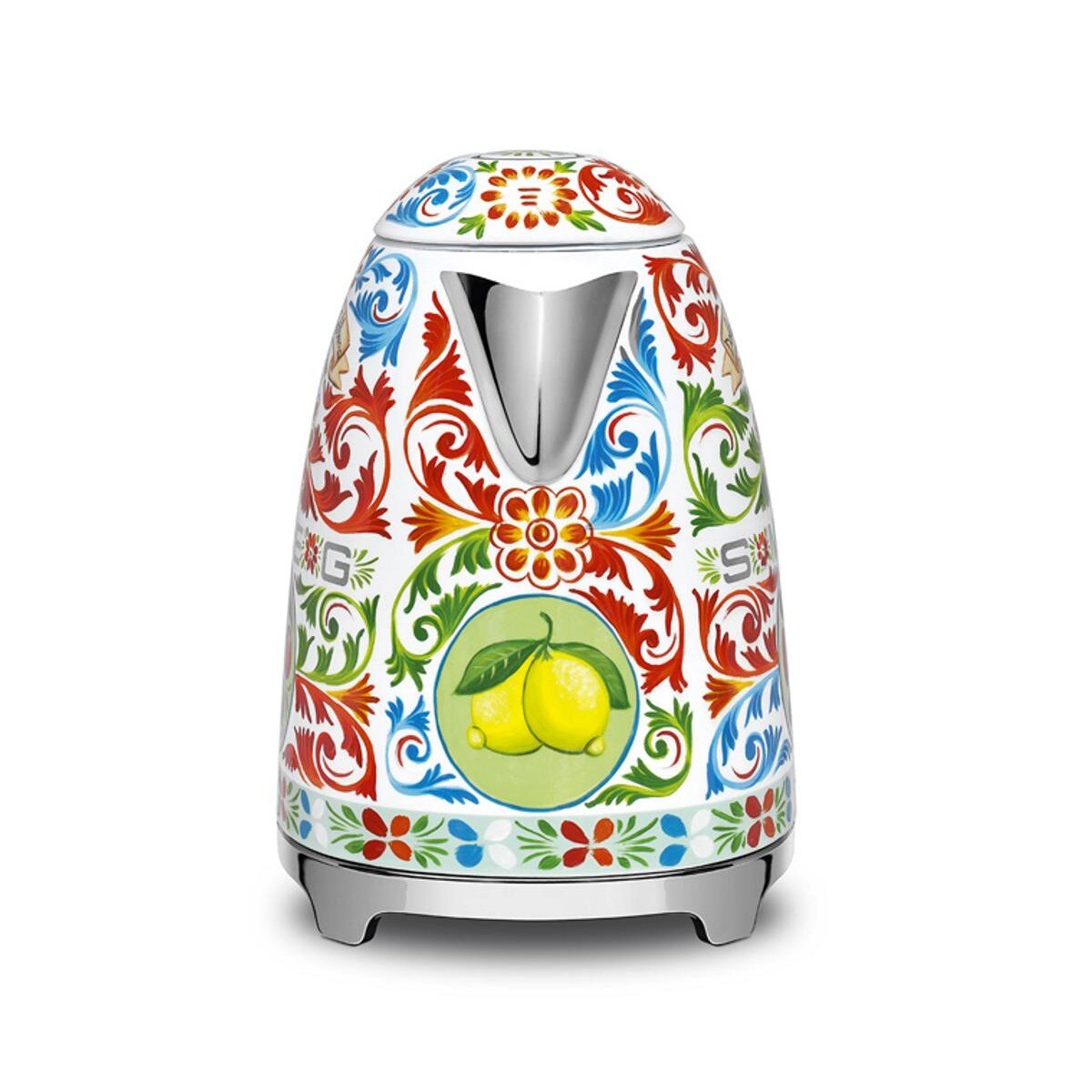 Jarro Elétrico Smeg Anni 50 KLF03DGEU Dolce&Gabbana Sicily Is My Love de 2400 W e de 1,7 Litros - Multicor Multicolor-2