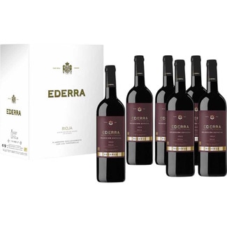 vino tinto Selección Especial reserva DOCa Rioja caja 6 botellas 75 cl - Ederra