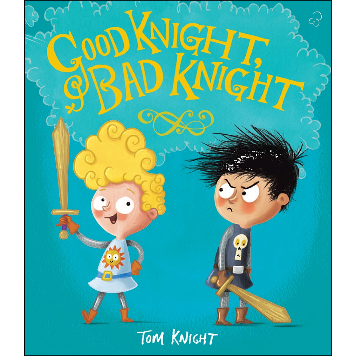 Good Knight. Bad Knight And The Flying Machine 1