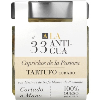 Caprichos de la Pastora Queijo com Trufa Branca unidade 100 g - La Antigua