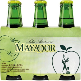 Sidra Pack 6 garrafa 25 cl - Mayador