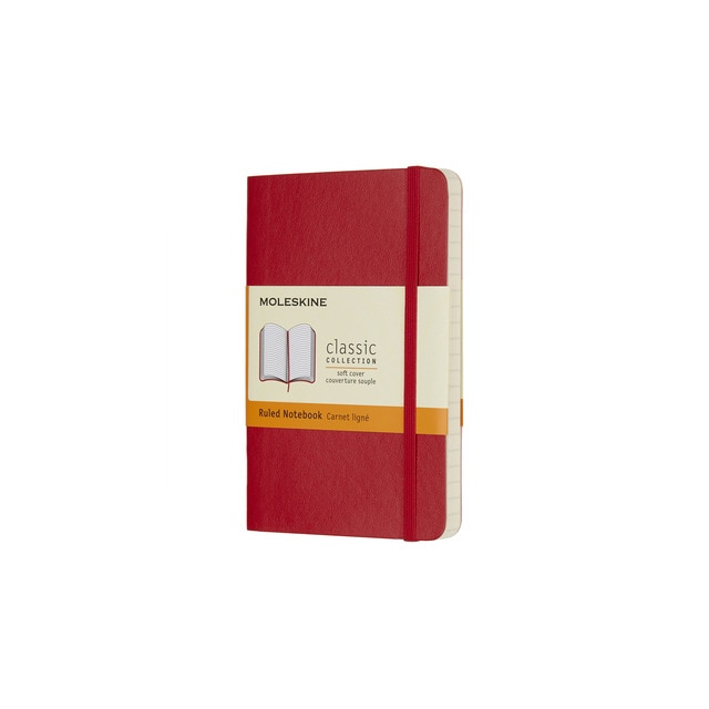 Imagem 0 de Caderno Pocket de linhas vermelho