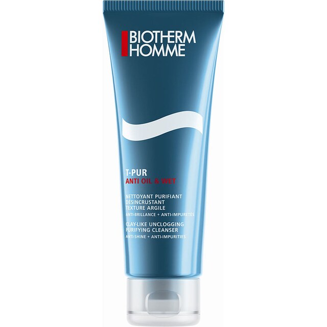 Imagem 0 de Limpador purificante desincrustante Anti Oil & Wet T-Pur 125 ml Biotherm Homme