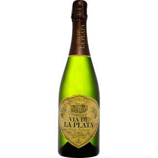 cava chardonnay brut nature de Extremadura botella 75 cl - Via De La Plata