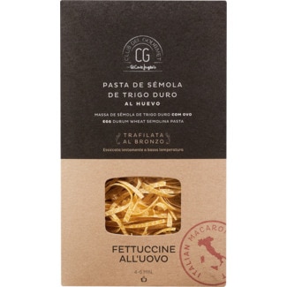 Fettuccine All´Uovo embalagem 250 g - Club Del Gourmet