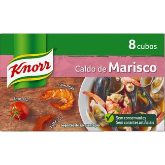 Caldo de Marisco 8 Cubos embalagem 80 g - Knorr