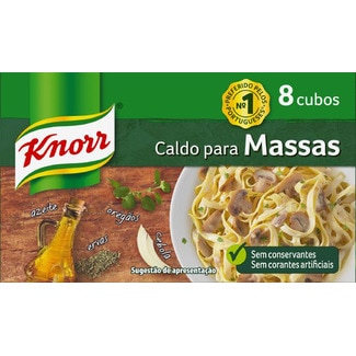 Caldo para Massas 8 Cubos embalagem 80 g - Knorr