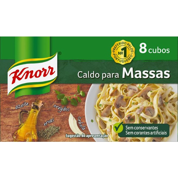 Caldo para Massas 8 Cubos embalagem 80 g