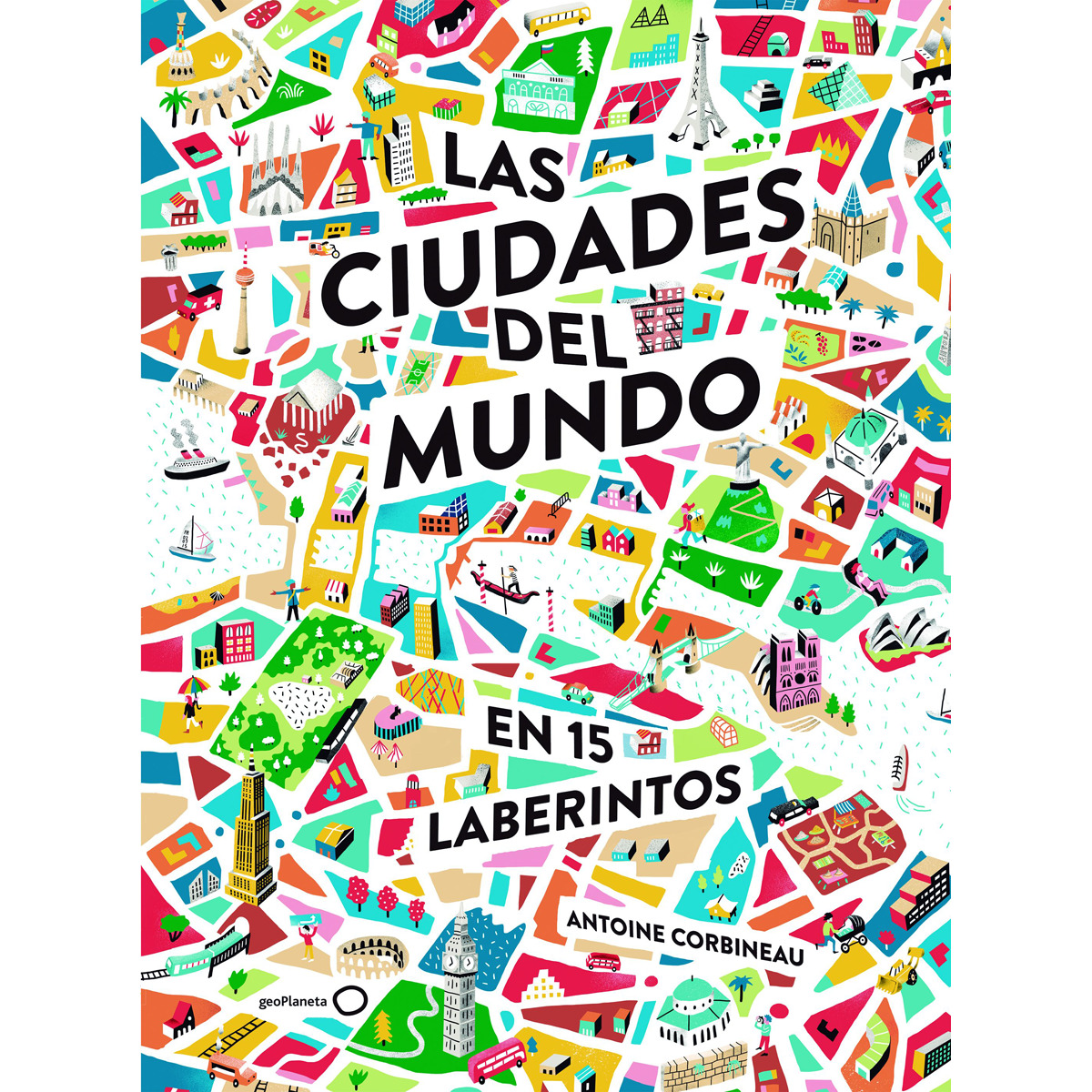 Imagem 0 de Las ciudades del mundo en 15 laberintos(Tapa dura)