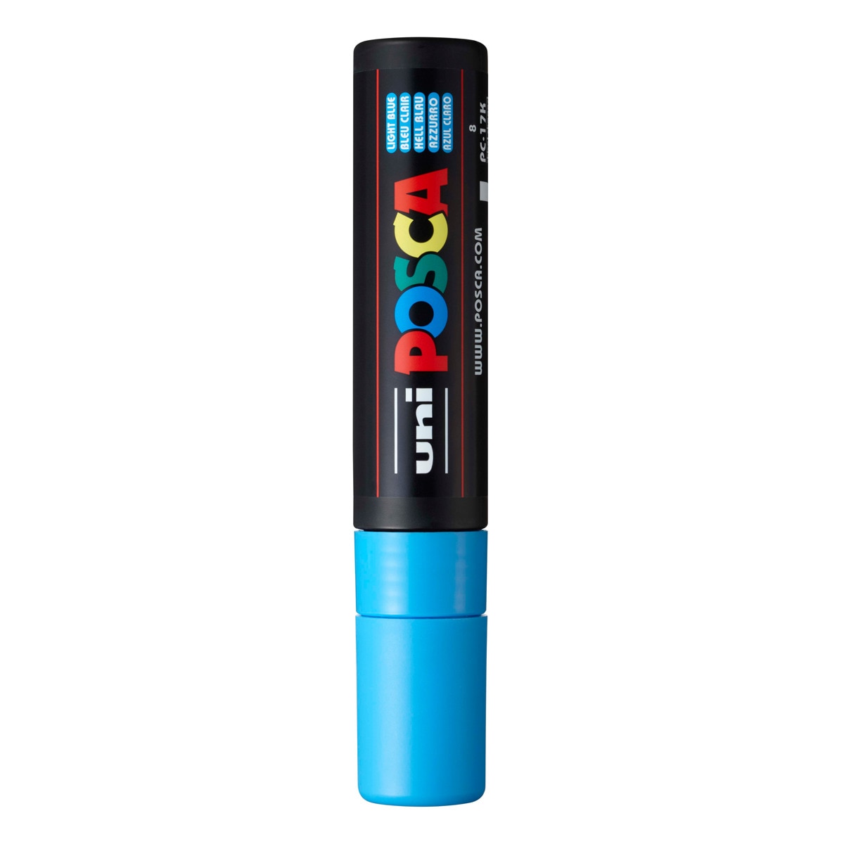 Uni Posca Marcador de Pintura Base al Agua 15 mm Azul Claro Azul claro-1
