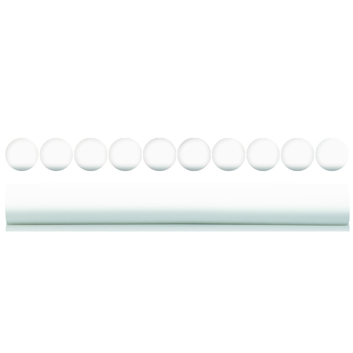 Pack de 2 Caixas de 10 Gizes Brancos MILAN 3