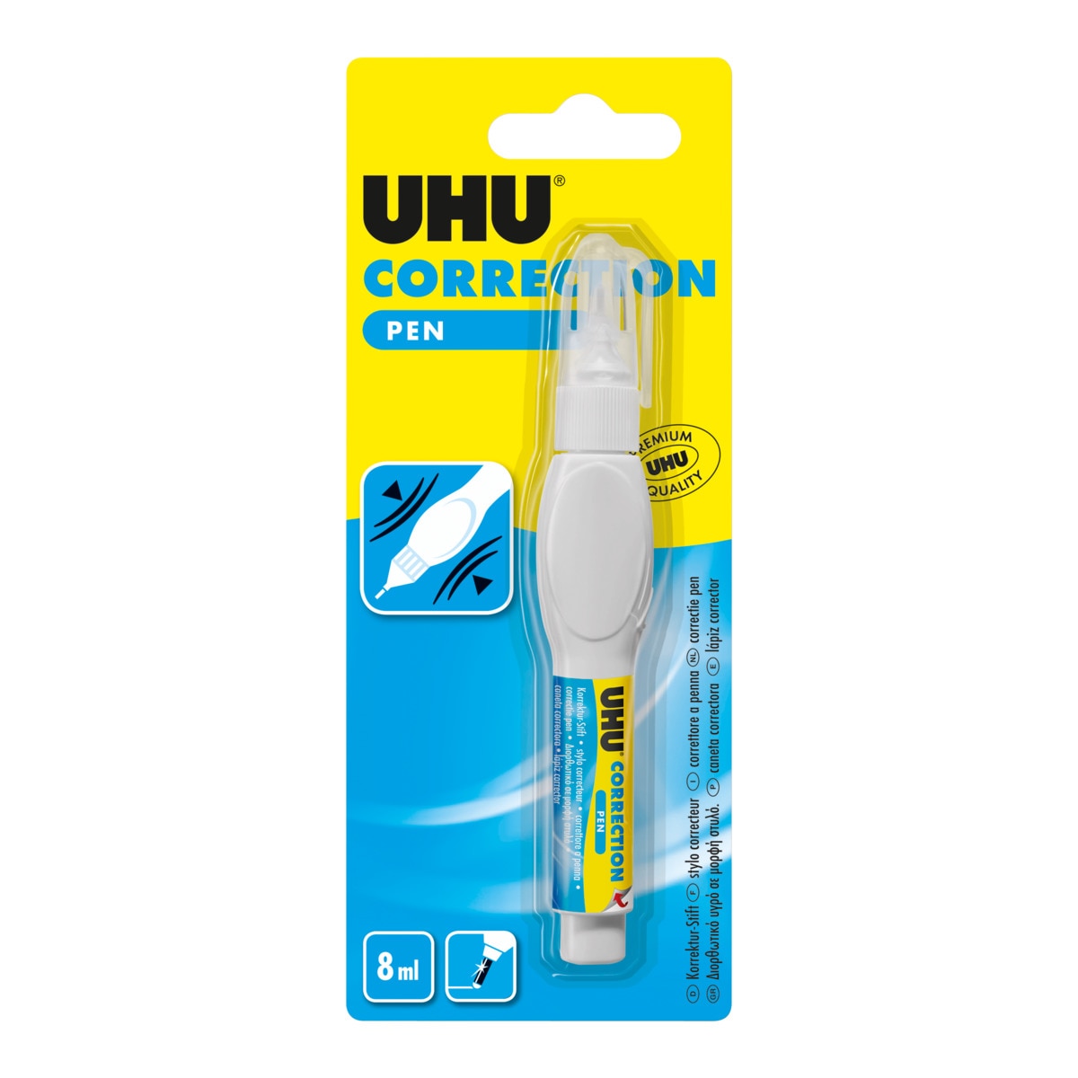 Caneta Correctora UHU - 8 ml 1