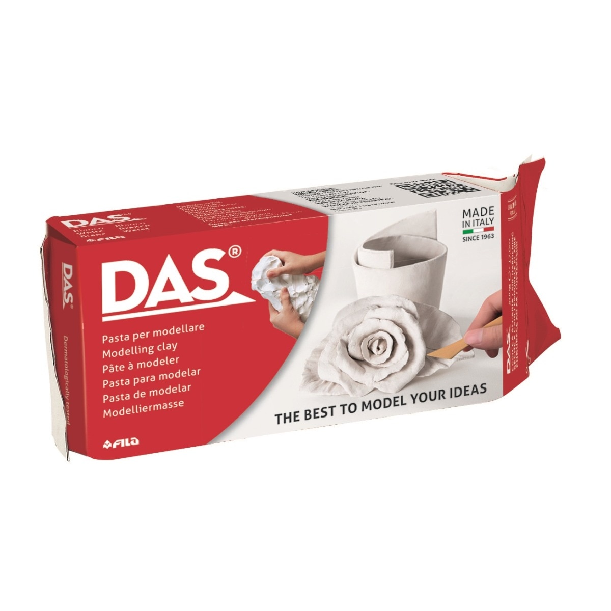 Pasta para Modelar 500 g - Branco 1