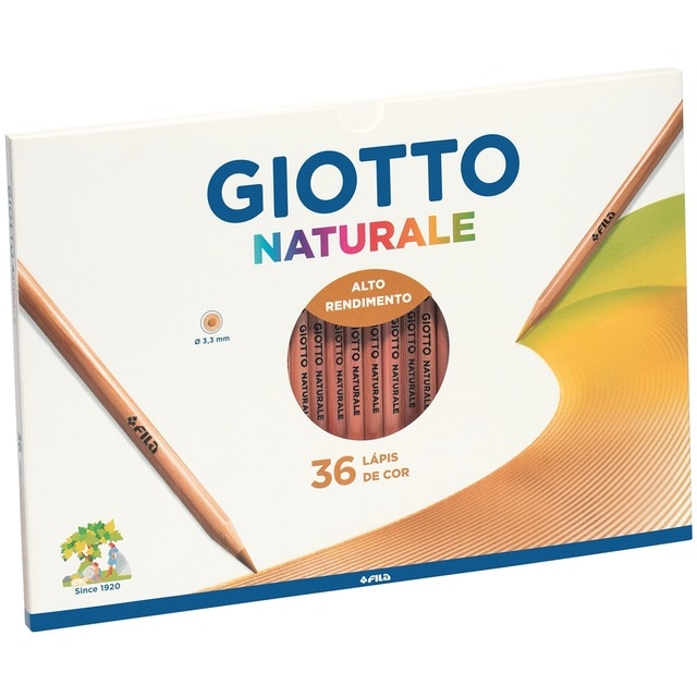 Imagem 0 de Lápis de Cor Giotto Naturale Caixa 36 unidades