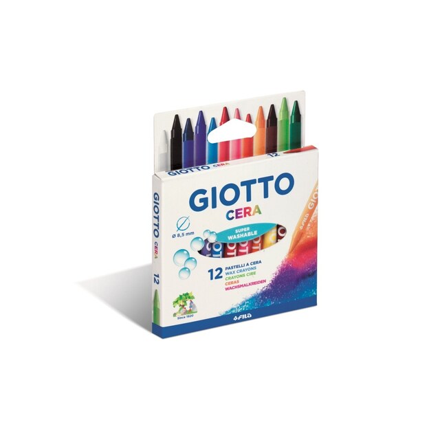 Imagem 0 de Estojo de Lápis de Cera - 12 Unidades