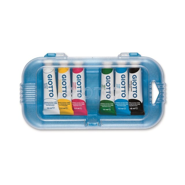 Imagem 0 de Guache Extra Fino Tubo 7,5ml Giotto Caixa 6 unidades