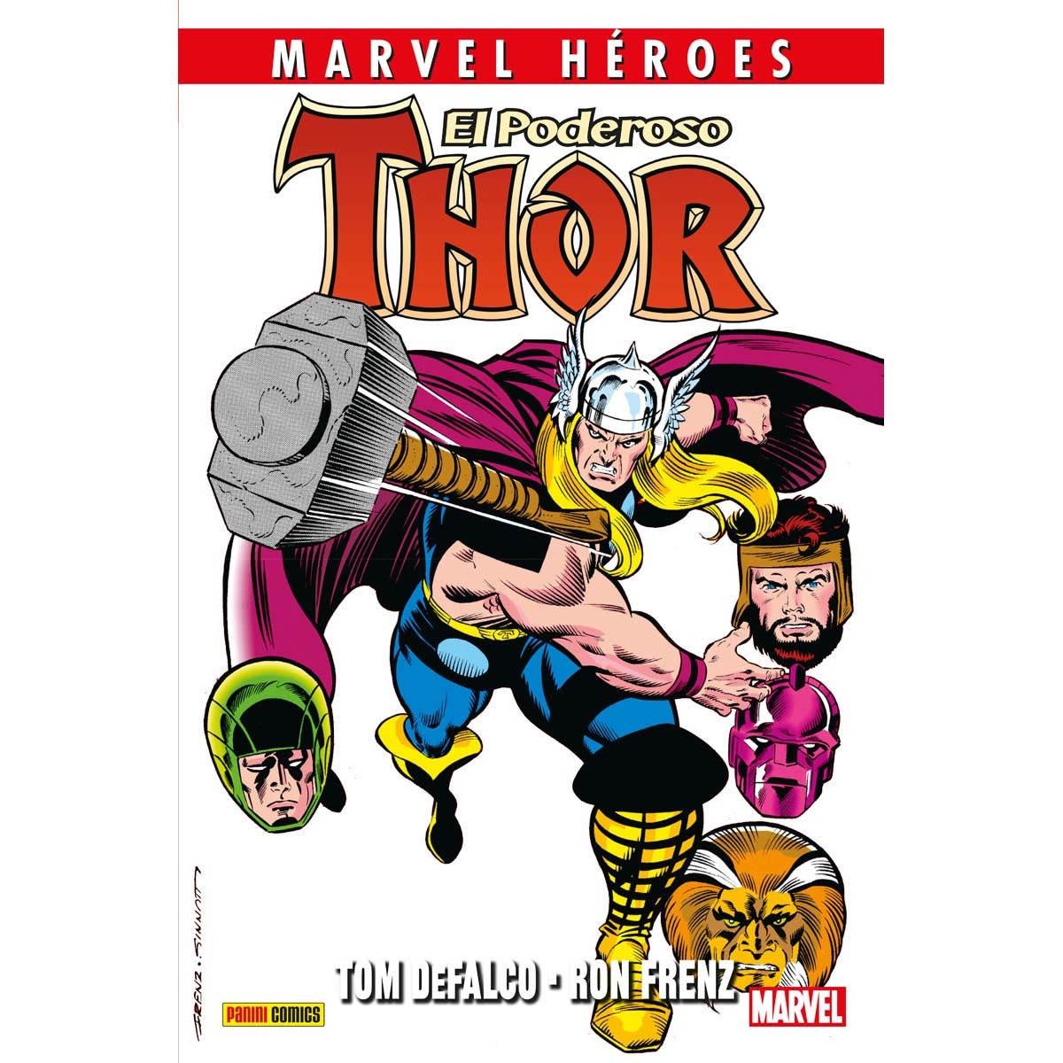 Imagen 0 de Marvel Héroes. El Poderoso Thor De Falco Y Frenz 2  (Tapa dura)