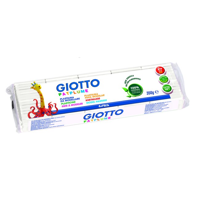Imagem 0 de Plasticia Giotto Patplume Branco 350 g. Caixa 12 uds.