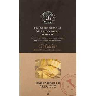 Pappardelle All'Uovo embalagem 250 g - Club Del Gourmet