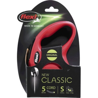 Trela para Cão New Classic com Corda 5 Metros Tamanho S embalagem 1 unidade - Flexi