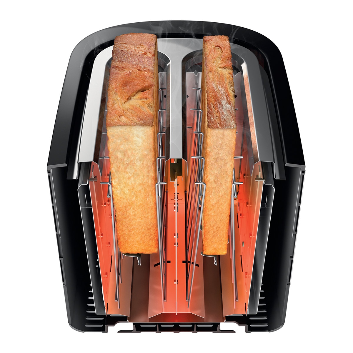 Tostador Philips HD2639/90 con 2 ranuras extra-anchas Inox-4