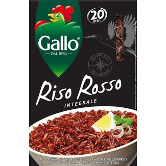 Riso Gallo Arroz Vermelho Integral embalagem 500 g