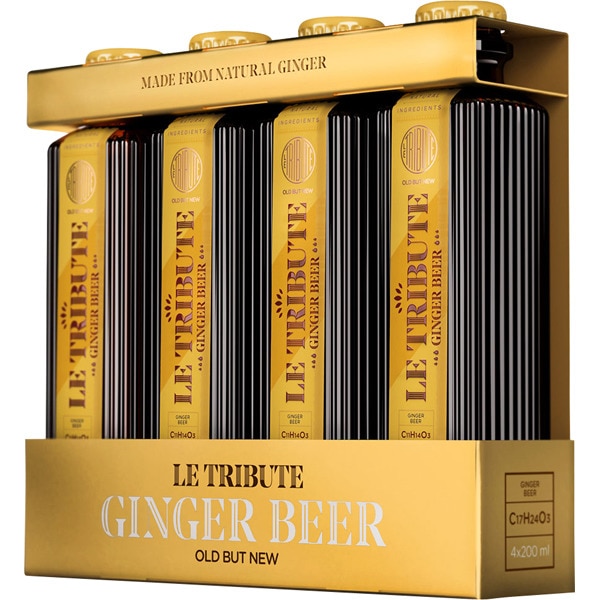 ginger beer pack 4x200 ml estuche 800 ml