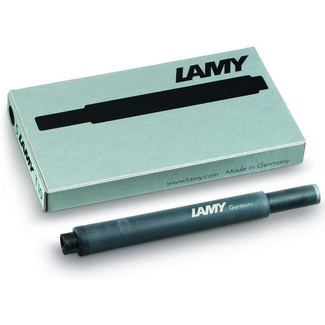 Imagem 0 de Blister com Caixa de 5 Cartuchos de Tinta T10 Lamy Preta