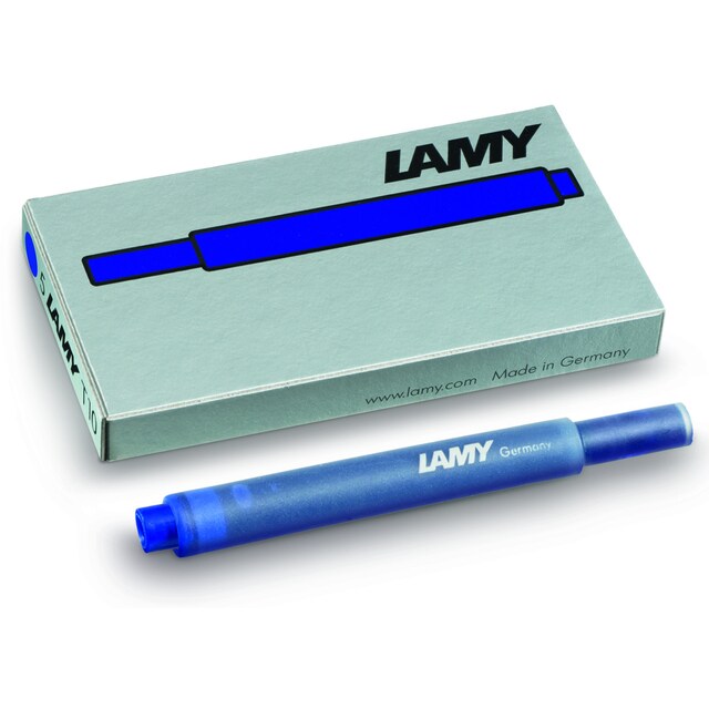 Imagem 0 de Blister com Caixa de 5 Cartuchos de Tinta T10 Lamy Azul
