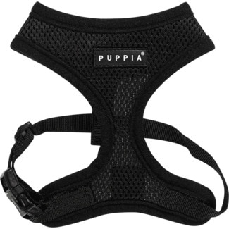Peitoral para Cão Soft Preto Tamanho S embalagem 1 unidade - Puppia