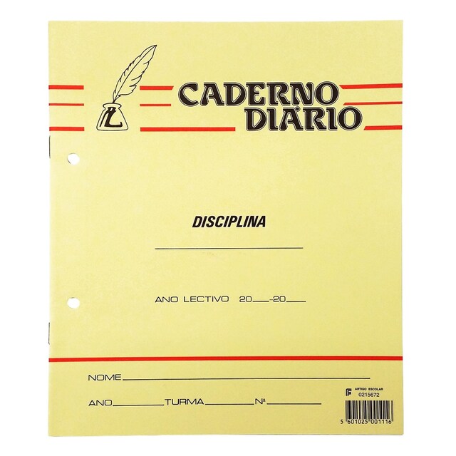 Imagem 0 de Caderno Diário Pena Quadriculado PF