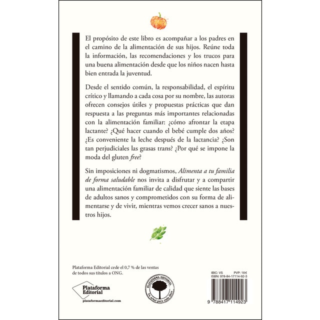 Imagen 0 de Alimenta a tu familia de forma saludable (Tapa blanda)