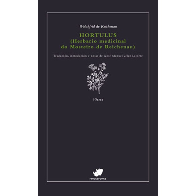 Hortulus:  (Herbario Medicinal Do Mosteiro De Reichenau) 1