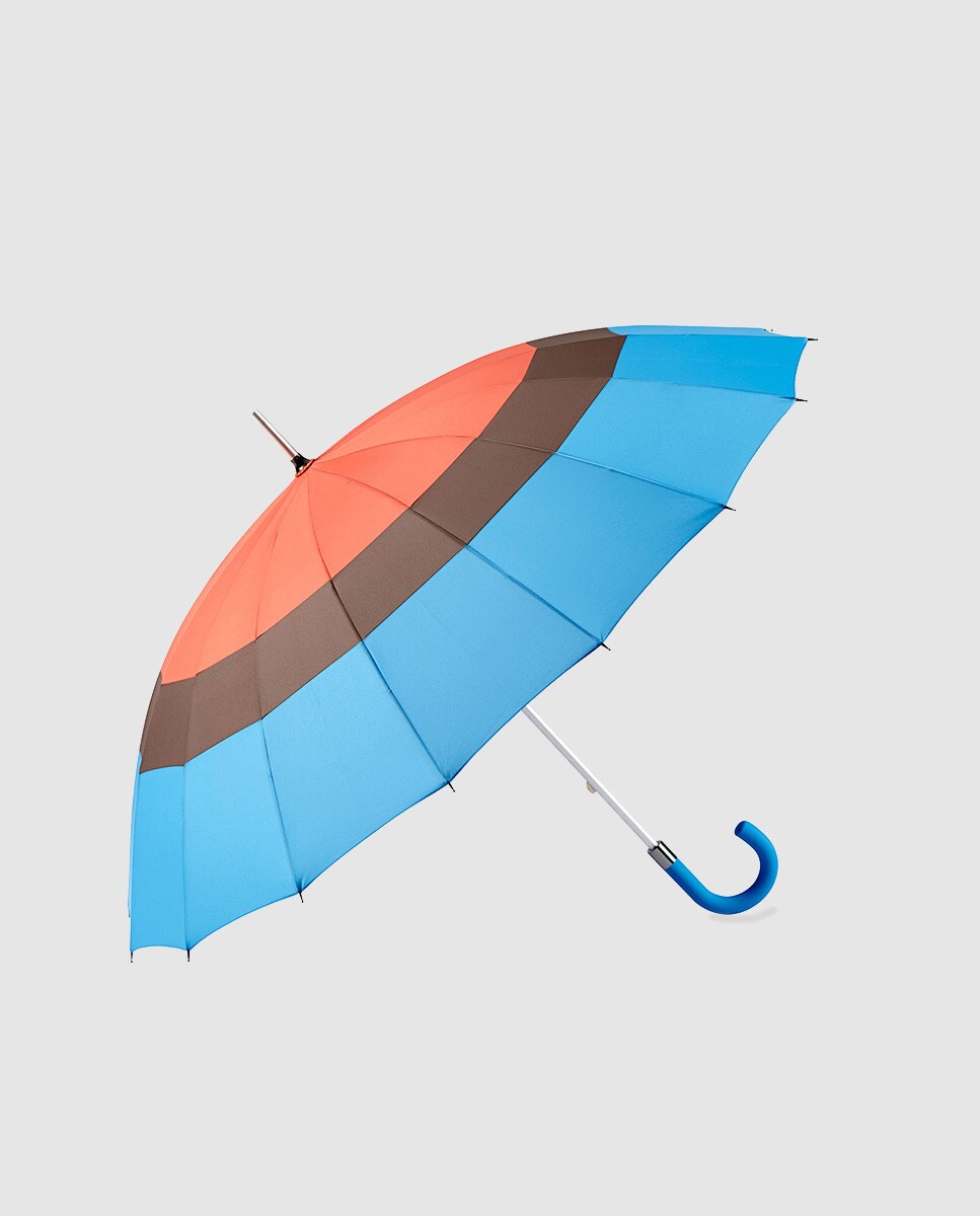 Gotta - Paraguas Largo Con Diseño De Cenefas Multicolor