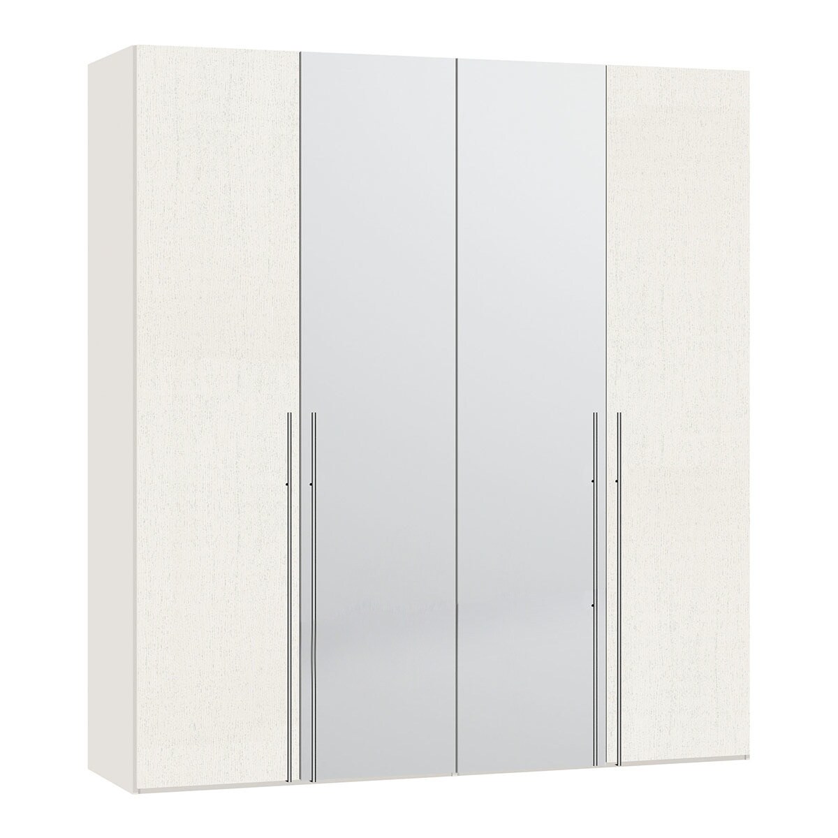 Armario con 4 puertas abatibles con espejo Boston El Corte Inglés · El