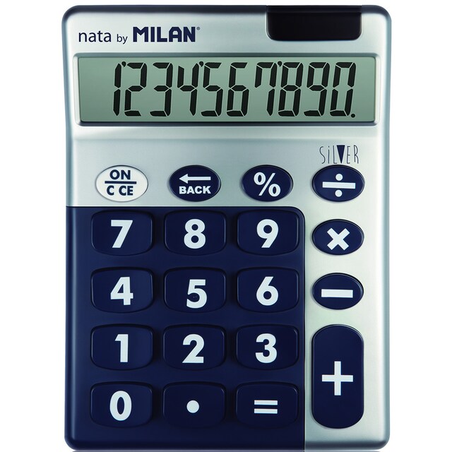 Imagen 0 de Calculadora Silver Milan Azul