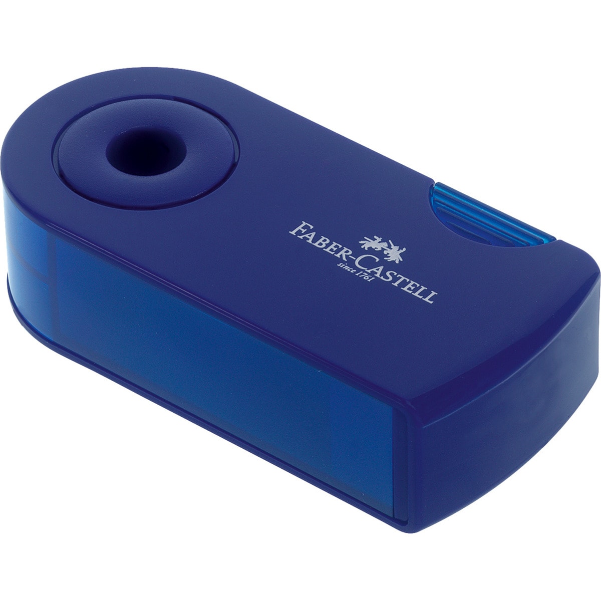 Afilalápices con Funda Protectora Doble Deposito Faber-Castell Multicolor Multicolor-1