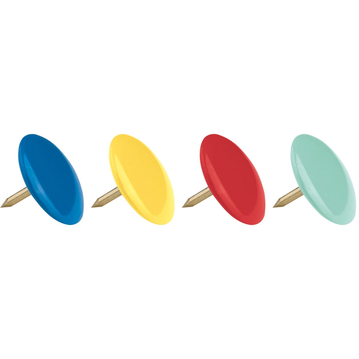 Caja de Plástico 100 Chinchetas Acero Plastificado Maped Colores Surtidos 3