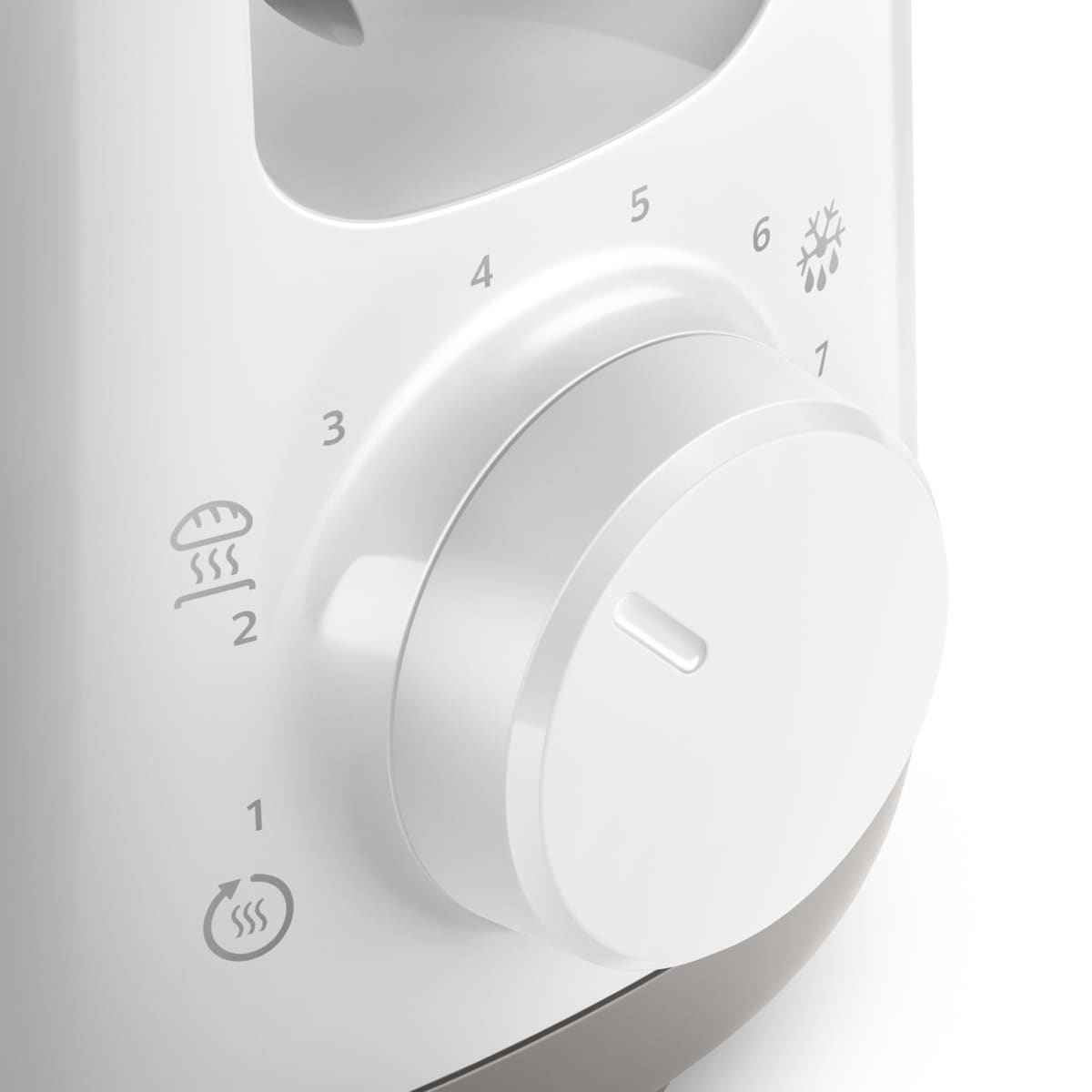 Tostador Philips HD2590/00 con ranura larga Blanco-5