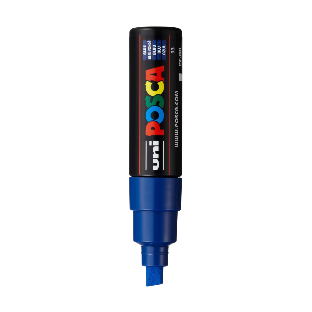 Imagen 0 de Marcador de Pintura Base al Agua 8,0 mm Uni Posca Azul