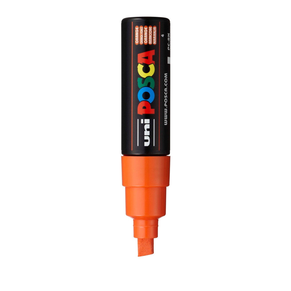 Marcador de Pintura Base al Agua 8,0 mm Uni Posca Naranja Naranja-1