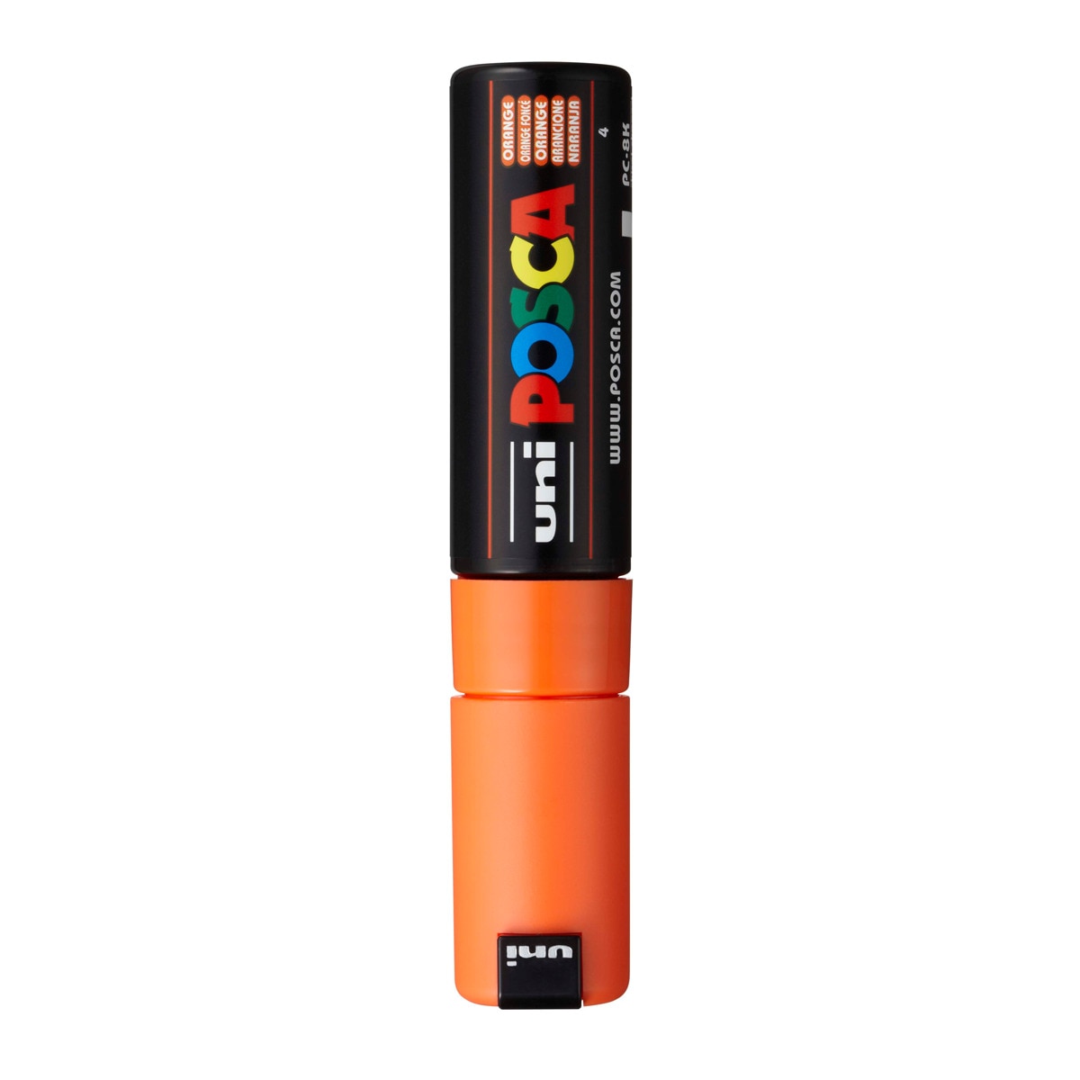 Marcador de Pintura Base al Agua 8,0 mm Uni Posca Naranja Naranja-2