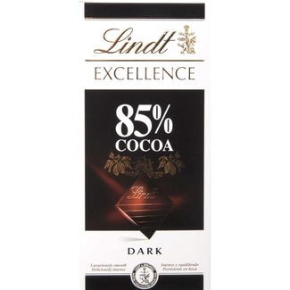 Chocolate Preto 85% de Cacau Excellence embalagem 100 g - Lindt