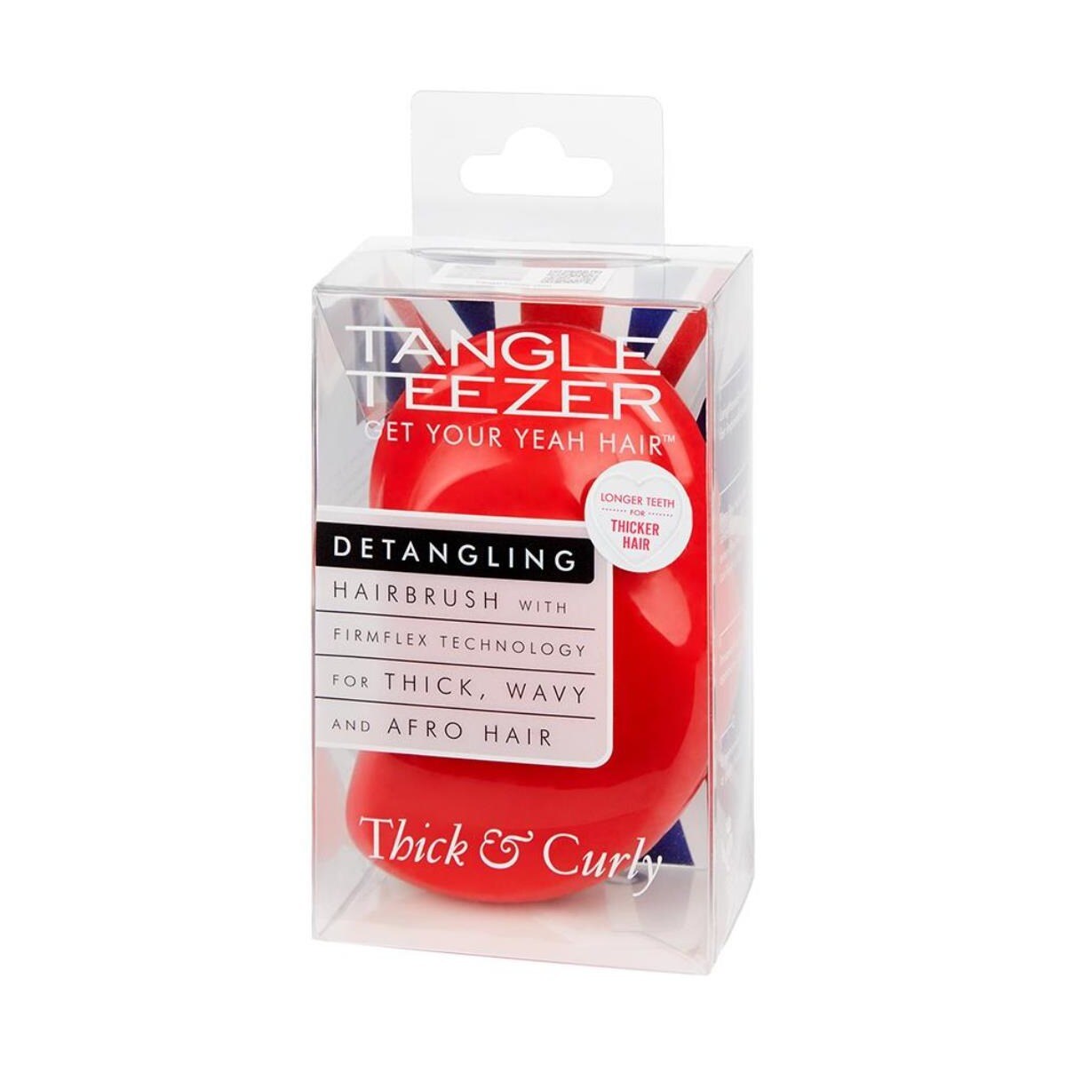 Imagem 0 de Escova de Cabelo Origibal Thick & Curly Tangle Teezer - Salsa Red (Vermelho)